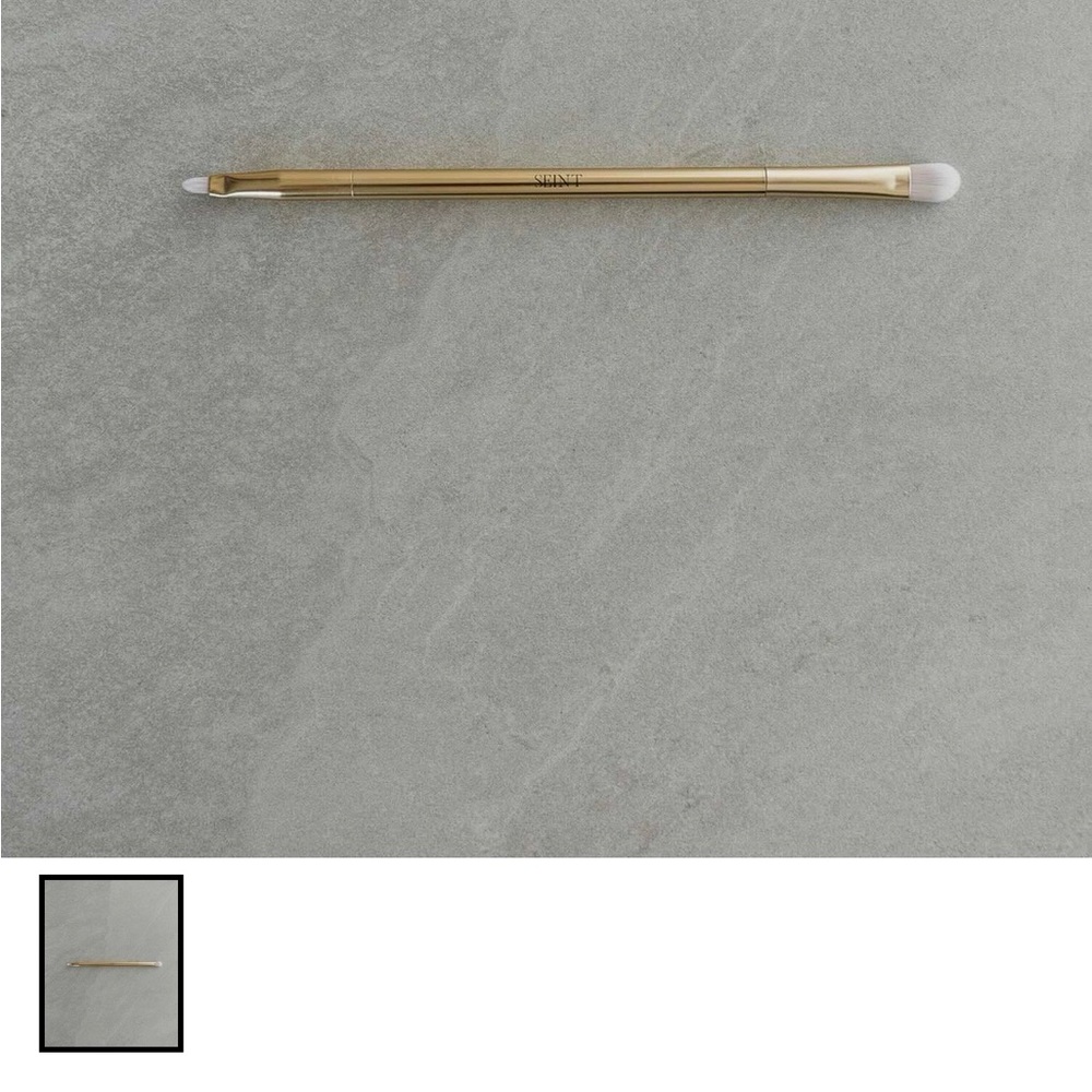 Gold Dual-Ended Brush by
